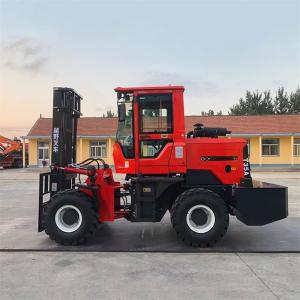 China 3.5 Ton Industrial Forklift Truck Equipment With 140mm Fork Width wholesale