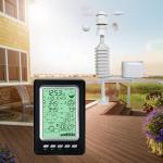 Wind Speed Range 0-50m/S Durable Outdoor Wireless Weather Station For Home And