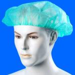 Good Elastic Disposable Head Cover / Hospital Disposable Non Woven Cap
