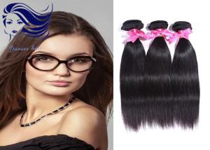 China 100 Virgin Peruvian Straight Hair Extensions Straight Remy Human Hair Weave wholesale