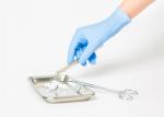 General Medical Nitrile Examination Gloves Non Sterile Type Customized Logo