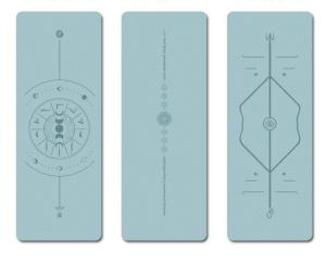 China China Supplier Antislip Pattern Pro Natrual PU Yoga Mat with many colours wholesale
