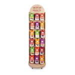 Customized Free Standing Wine Display Stand Wine Rack Wood Storage Wooden