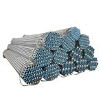 Cold Rolled Galvanized Steel Round Pipe 20 g/m2 - 275 g/m2 Custom Steel Tubing