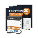 Stackable home energy storage systems 100Ah ESS 15kwh-40kwh High Voltage Hybrid