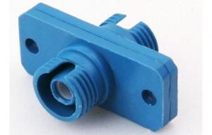 China Fiber optic FC/APC adapter with plastic housing long flange low loss ,single mode wholesale