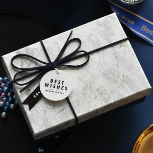 China ISO9001 6 Pieces Marble Grain Rigid Paper Gift Box For Cell Phone wholesale