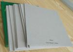 Good stiffness two side laminated gray paper Carton gris for book cover