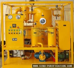 China Low Noise Insulation Oil Purifier , 380V/3P/50Hz Dehydration Oil Purification Machine wholesale