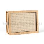 Rustic Wooden Coin Bank – Handcrafted Money Saving Box for Kids & Adults, Eco