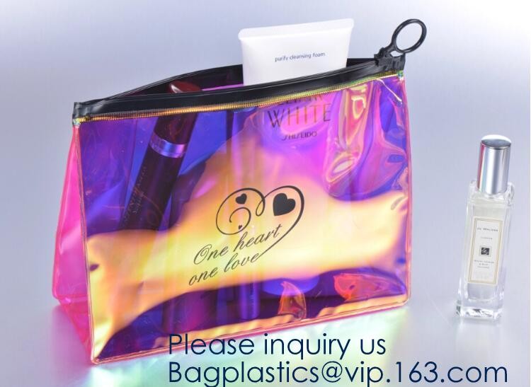 Travel Bag Large Toiletry Bag Makeup Organizer clear pvc cosmetic bag,Cosmetic Packing Toiletries Bag for Women BAGEASE