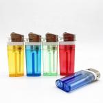 Torch Standard Flint Wheel Lighter Transparent Color Cigarette Lighter