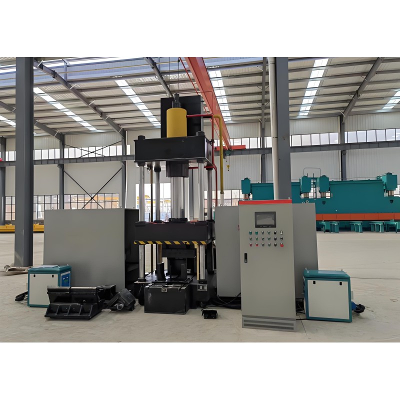 Storage Racks Use CNC Angle Steel Thermal Bender Machine Used For Sheet Metal Material
