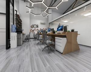 China 1000SQM Wooden Porcelain Tiles 150*900mm Brown Silvery Strip for Living Floor Office SGS Wall Ceramic Tiles wholesale