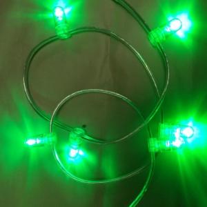 China Brand 100m 12v fairy string 666 led IP67 for low voltage light green crystal led strings on sale