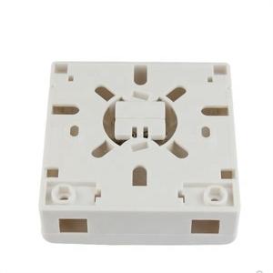 China Wall Mounted Fiber Optic Connection Box 86*86mm Mini Size 2 Way Type wholesale