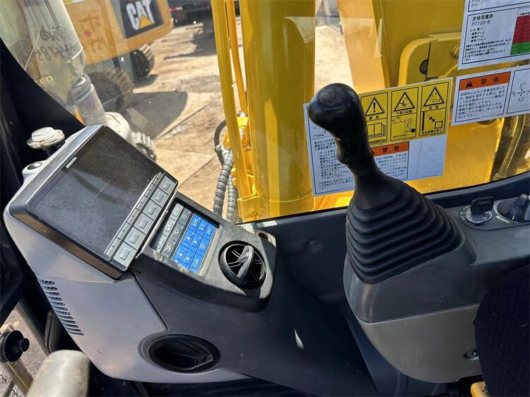 Cummins Engine Used Komatsu Excavator PC120 1860 Working Hours 90% Construction Equipment