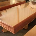 Copper Sheets 3mm 5mm 20mm Thickness 99.99% T2 4X8 for Water Heater Production