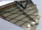 Eco Friendly Clear Aluminum Mirror Glass Double Coated 2mm to 6mm Waterproof