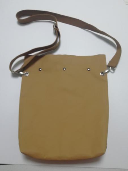 Custom Brown Kraft Paper Washable Shoulder Bag Casual Eco Friendly No Zipper For