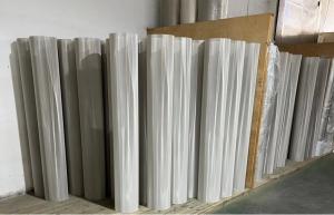 China 640mm 1018mm Nickel Screen Good Tenacity Textile Rotary Screen Printing 165mesh 195M wholesale