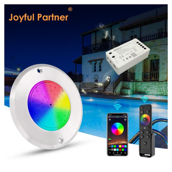 LED PAR56 Pool Light Underwater Swimming Pool RGB Light Wall Mounted SMD LED With Color Box