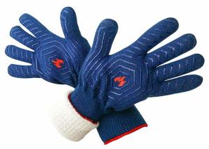 China Aramid Kitchen Heat Resistant Work Gloves With Flexibility 5 Finger wholesale