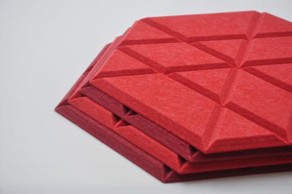 Residential PET Noise Reduction Acoustic Panels Sound Absorbing For Home