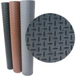 Heavy Duty Willow Leaf Pattern Rubber Flooring Water And Stain Resistant Tread