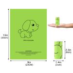 2 Rolls for Delivery 15 pcs Degradable Imported Raw Materials PET Dog Cat POP