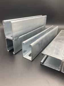 China 304 Stainless Steel 3m 6m Zinc Plated Back to Back Unistrut Channel wholesale