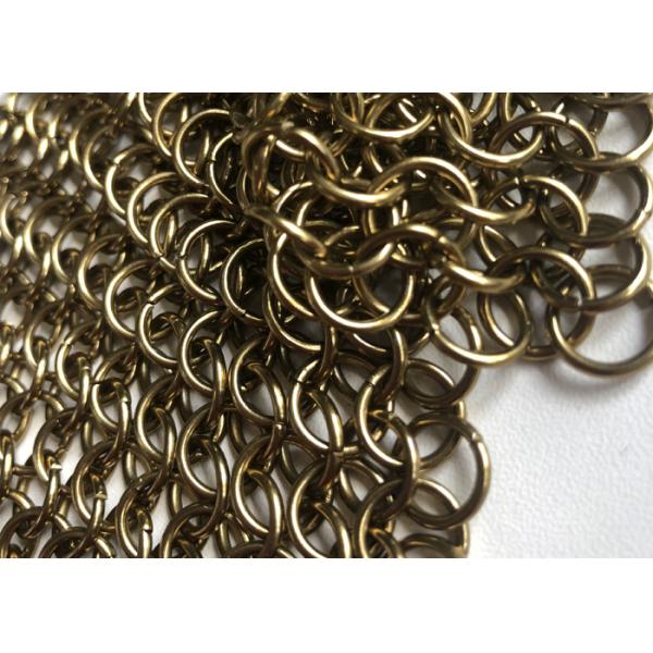 Different Color Chain Mail Wire Mesh Stainless Steel Ring Mesh Curtains