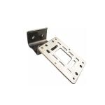 Black Powder Coated Fabrication Steel Metal Frame Parts Deep Stamping