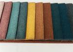 Colorful Chenille Furniture Fabric Polyester Linen Textiles