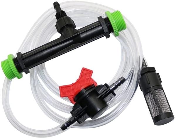 Chemical Resistance Agriculture Venturi Fertilizer Injector Kit With 1/2 Inch