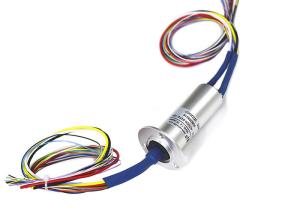 China Low Noise 10mohm Capsule Slip Ring Precious Metal Contact Material 250rpm wholesale