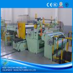 PLC Control First Garde 25 Strips Green Colour CE ISO Steel Slitting Machine