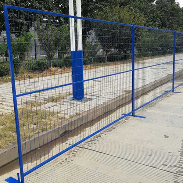 Canada Powder Coated Mesh Temporary Fencing 6ftx9.5ft Construction Panels