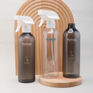 China Grey bottle spray bottle 480ml disinfectant fluid packaging 480ml plastic material with trigger spray wholesale