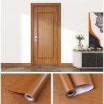 Wood Grain Self-Adhesive PVC Vinyl Wall Panels Modern Style Wallpaper Contact