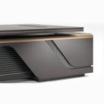 High-Quality Modern Technology Sense Executive Desk CEO Offic Table BMW Grey +