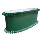 Transport Green Mini PVC Belt Conveyor for and Long-lasting Movement