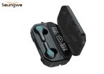 50mAh Bluetooth Earphones For Working Out Lightweight 2.5oz