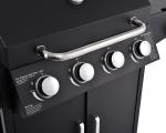 Easily Assembled 4 1 Burners Gas Grills Powder Coated Camping Bbq Grill Machine
