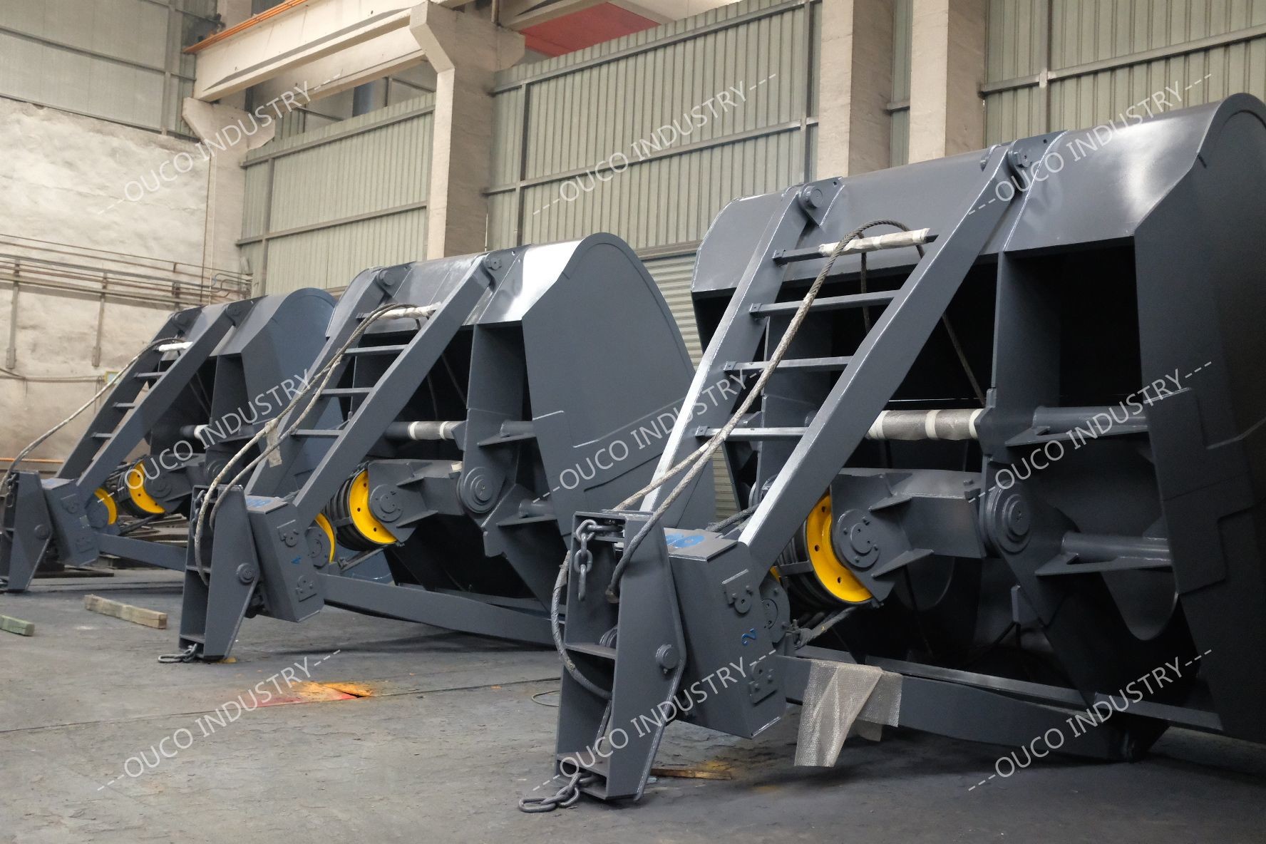 27 Cubic Clamshell Mechanical Grab Bucket Nm 500
