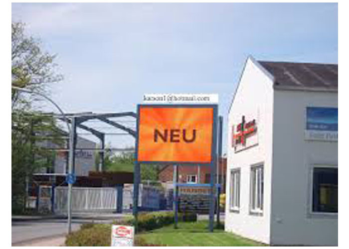 Full Color P10 Outdoor LED Wall Panels Over 10m Viewing Distance