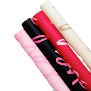 China 60*30*3 cm Waterproof Floral Wrapping Paper for Flower Shops Laminated Bouquet Wrap wholesale