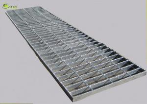China Serrated Bar Steel Grid Drainage Gutter Grates Metal Outdoor  Trench Drain Cover wholesale