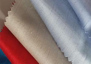 China Yarn Dyed Esd Clothing Material 5mm Grid Cloth For Industry Wokerwear wholesale