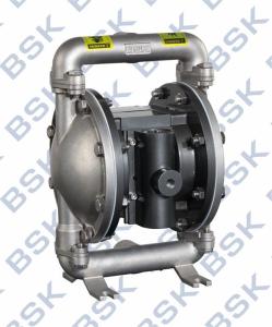 China Air Driven Stainless Steel Diaphragm Pump 2 Diaphragm Pump For Ceramics Industry wholesale